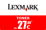 Toner für Lexmark Drucker